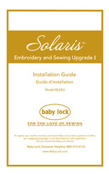 Baby lock Solaris BLSAU Manuals | ManualsLib