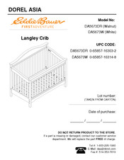 eddie bauer langley crib replacement parts