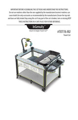 ingenuity smart & simple travel cot
