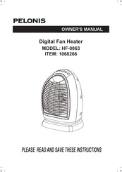 Pelonis HF-0063 Manuals | ManualsLib