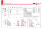 Legrand MicroRex D22 Plus Manuals | ManualsLib