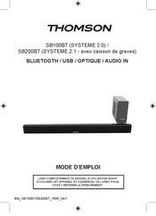 thomson soundbar sb100bt