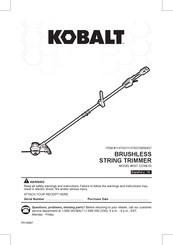 Kobalt KST 2224B-03 Manuals | ManualsLib