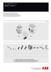 Abb SACE Tmax XT Series Manuals | ManualsLib