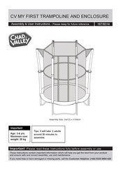 Chad Valley Cv My First Trampoline And Enclosure Manuals Manualslib