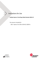 Beckman coulter StatSpin Express 2 M501-22 Manuals | ManualsLib