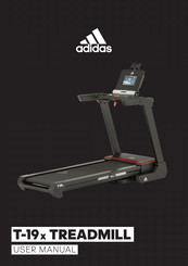 adidas t16 treadmill manual