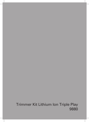 wahl lithium ion manual