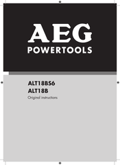 aeg 18v line trimmer manual