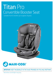maxi cosi titan pro convertible booster