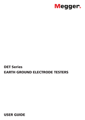 Megger DET4TCR2 Manuals | ManualsLib