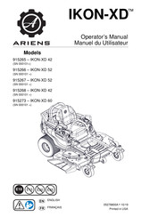 Ariens IKON-XD 52 Manuals | ManualsLib
