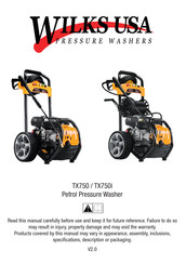 Wilks usa TX750i Manuals | ManualsLib