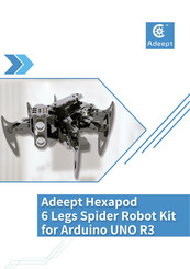 adeept hexapod spider robot kit
