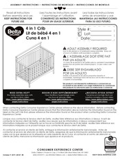 delta skylar 4 in 1 crib