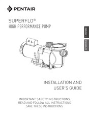 Pentair SuperFlo Manuals | ManualsLib