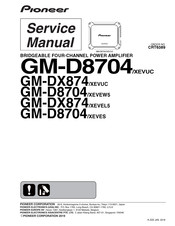 Pioneer GM-DX874 Manuals | ManualsLib