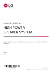 lg rl2 speaker