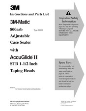 3m 3m Matic 800asb Manuals Manualslib