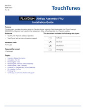 Touchtunes Playdium Manuals | ManualsLib