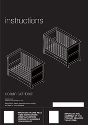 mamas and papas swinging crib instructions