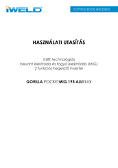 Iweld Gorilla Pocketmig 195 Aluflux Manuals Manualslib