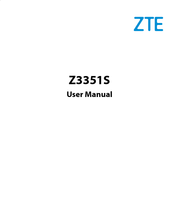 Zte Z3351S Manuals | ManualsLib