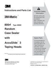 3m 3m Matic 800rf Manuals Manualslib