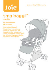 joie pushchair instructions