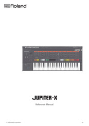 Roland Jupiter X Manuals Manualslib