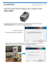 Zebra Zd410 Manuals Manualslib