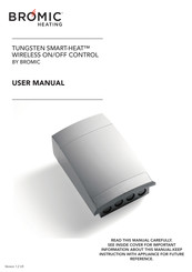 Bromic heating Tungsten Smart-Heat Manuals | ManualsLib