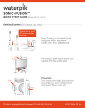 waterpik sonic fusion manual