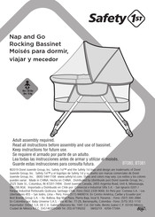 safety first nap and go rocking bassinet