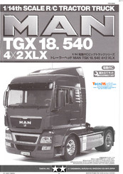 tamiya man tgx 18.540
