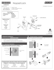Schlage FE575 Manuals | ManualsLib