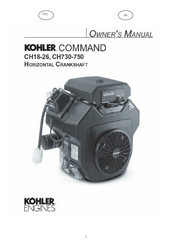 Kohler Command PRO CH730 Manuals | ManualsLib