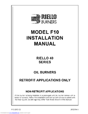 Riello 40 Series Manuals | ManualsLib