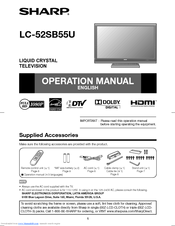 Setting The Tv On The Wall Sharp Aquos Lc 52se94u User Manual Page 48 59