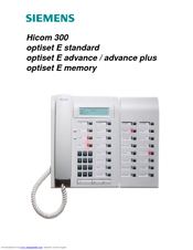 Siemens hicom 300 cs installation manual transmission