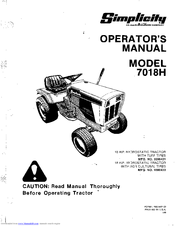 Simplicity 7018H Manuals | ManualsLib