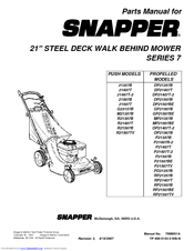 Snapper P21507b Manuals Manualslib