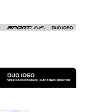 Sportline DUO 1060 Manuals | ManualsLib