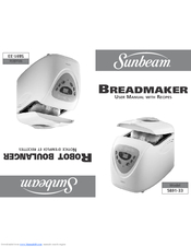 Sunbeam User Manual With Recipes Breadmaker 5891