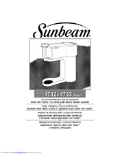 Sunbeam 4742 Manuals | ManualsLib