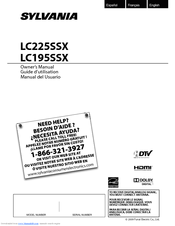 Sylvania LC195SSX Manuals | ManualsLib