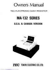 Tec ma 600 cash register