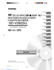 Toshiba Sd V392 Dvd Vcr Combo Manuals Manualslib