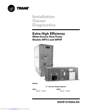 Trane WPHF Manuals | ManualsLib