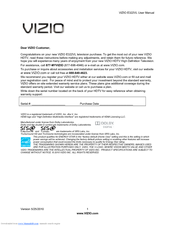 Vizio E322VL Manuals | ManualsLib